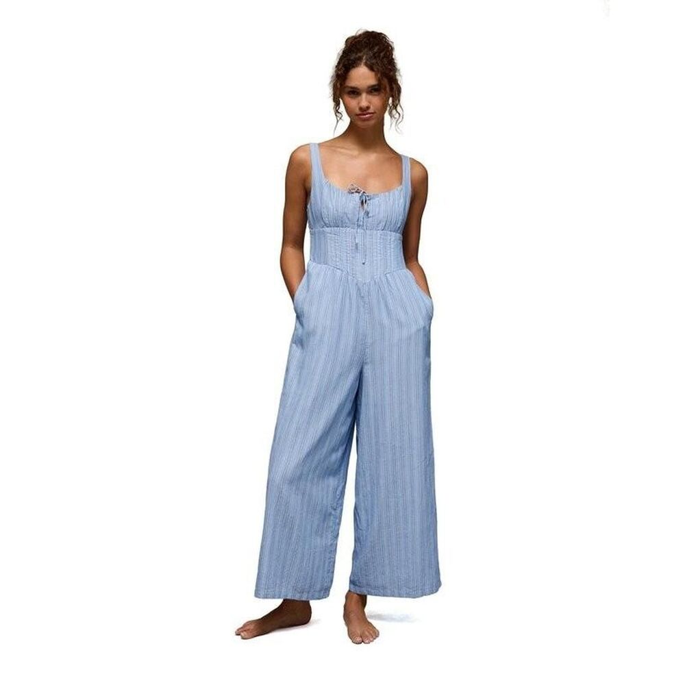 American-eagle Women's Blue Jumpsuit